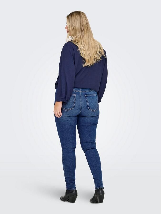 ONLY CARMAKOMA Skinny fit jeans CARCRUZ EX HW SKINNY DNM PIMBOX BF - Foto 3