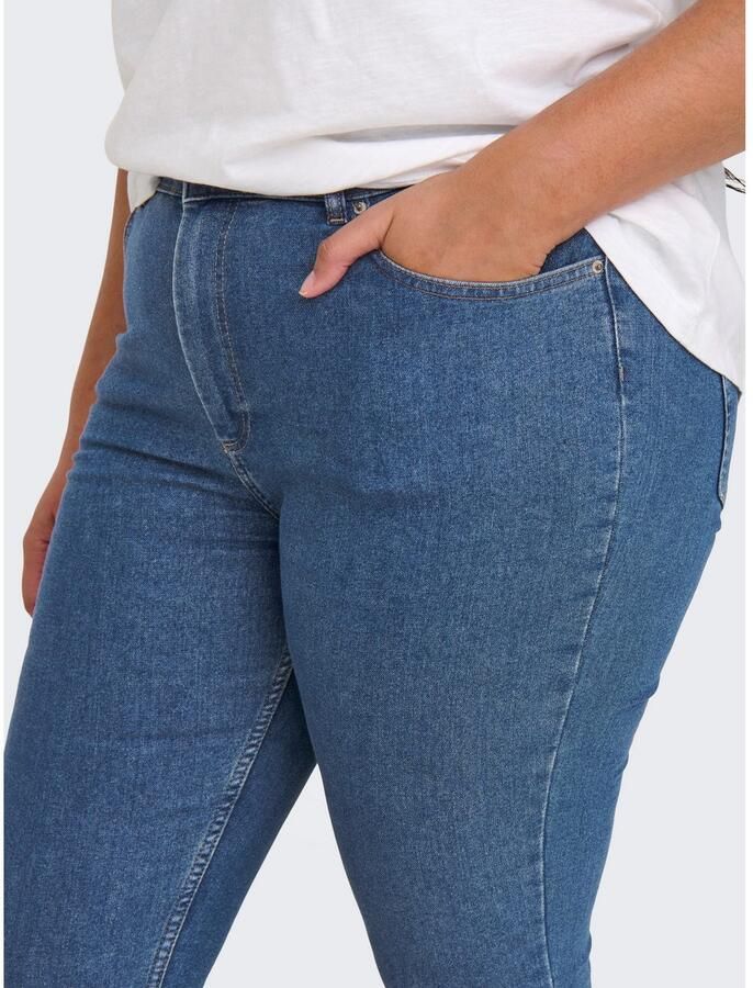 ONLY CARMAKOMA Skinny fit jeans CARHUSH MID SKINNY AK RW DNM AKM186 - Foto 3
