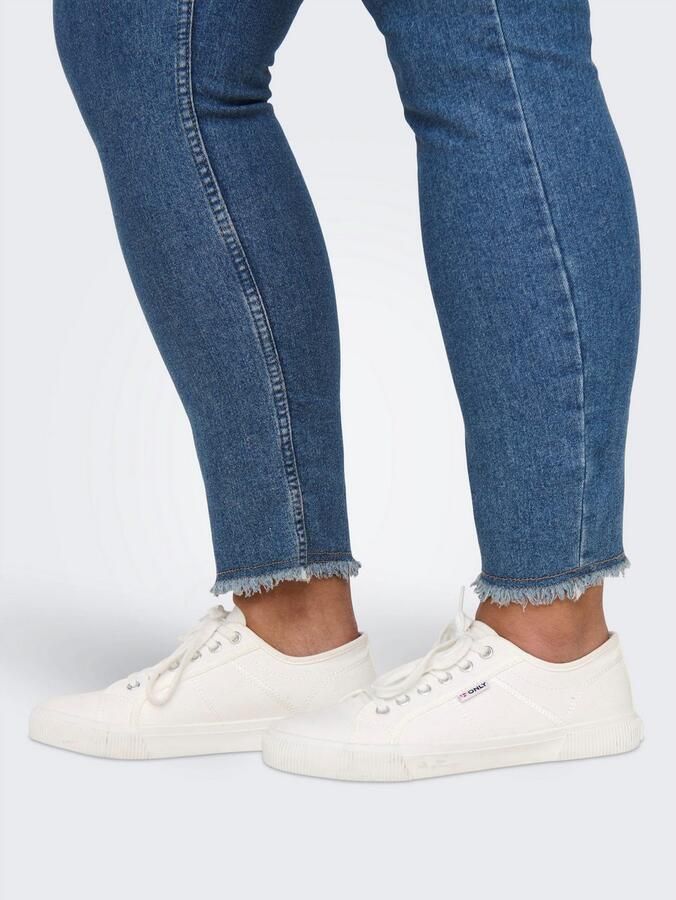 ONLY CARMAKOMA Skinny fit jeans CARHUSH MID SKINNY AK RW DNM AKM186 - Foto 4