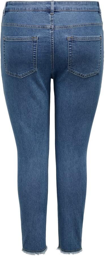 ONLY CARMAKOMA Skinny fit jeans CARHUSH MID SKINNY AK RW DNM AKM186 - Foto 7