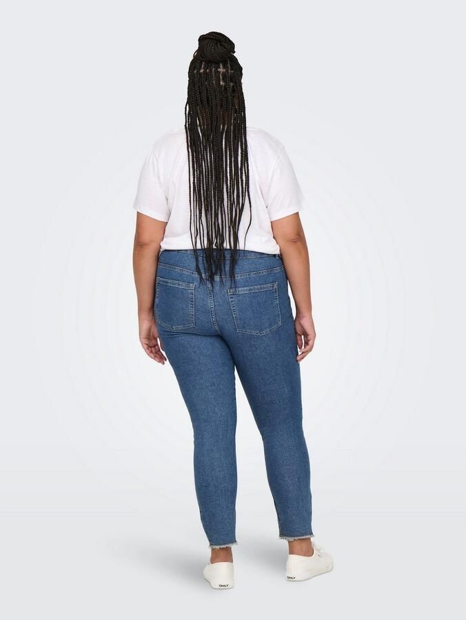 ONLY CARMAKOMA Skinny fit jeans CARHUSH MID SKINNY AK RW DNM AKM186 - Foto 6