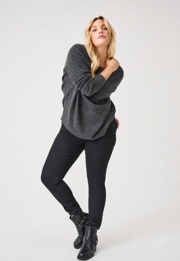 ONLY CARMAKOMA Skinny fit jeans CARSALLY REG SK DNM BJ030 - Foto 5