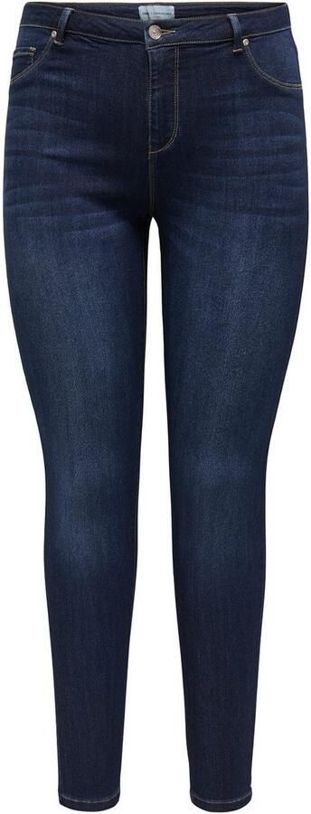ONLY CARMAKOMA Skinny fit jeans CARTHUNDER LIFE P UP REG SK DNM BJ367 - Foto 6