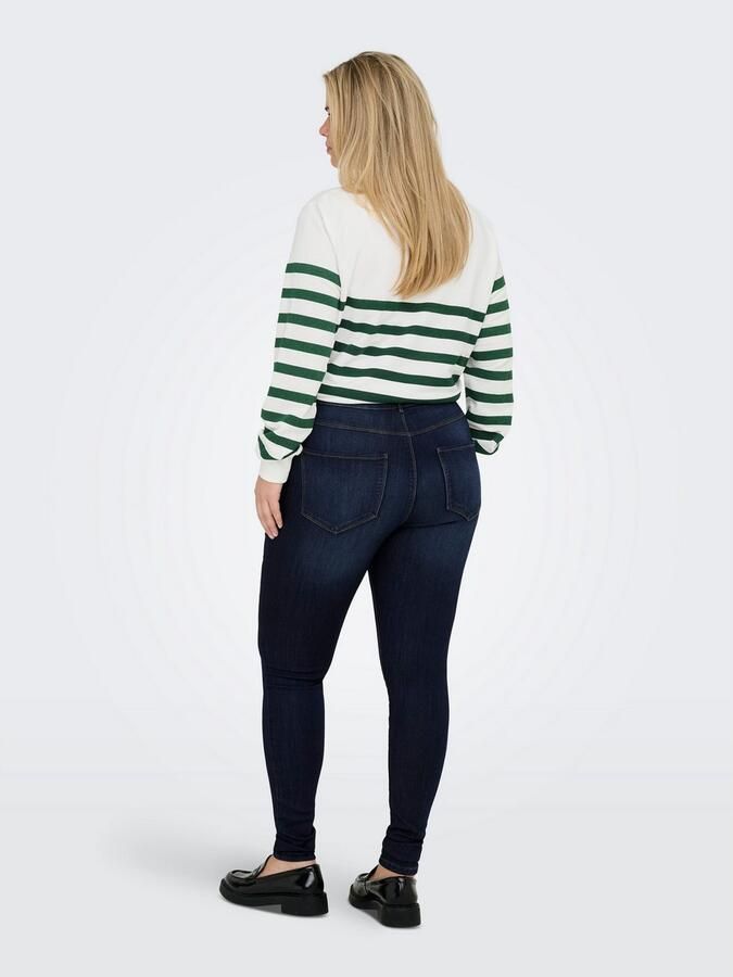 ONLY CARMAKOMA Skinny fit jeans CARTHUNDER LIFE P UP REG SK DNM BJ367 - Foto 5