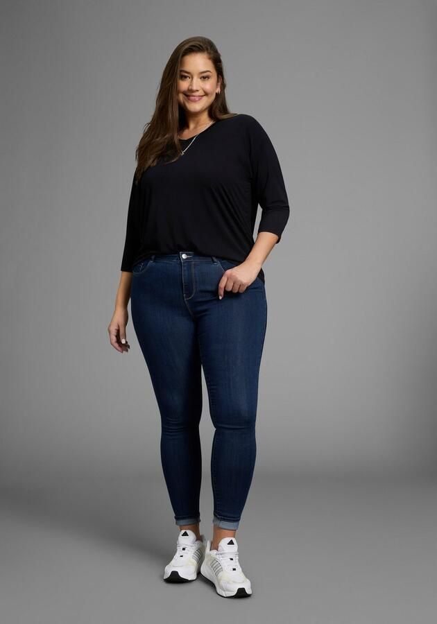 ONLY CARMAKOMA Skinny fit jeans CARTHUNDER PUSH UP REG SK JNS - Foto 3