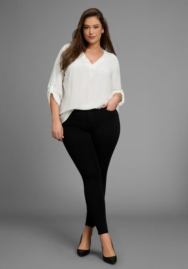 ONLY CARMAKOMA Skinny fit jeans CARTHUNDER PUSH UP REG SK JNS - Foto 3