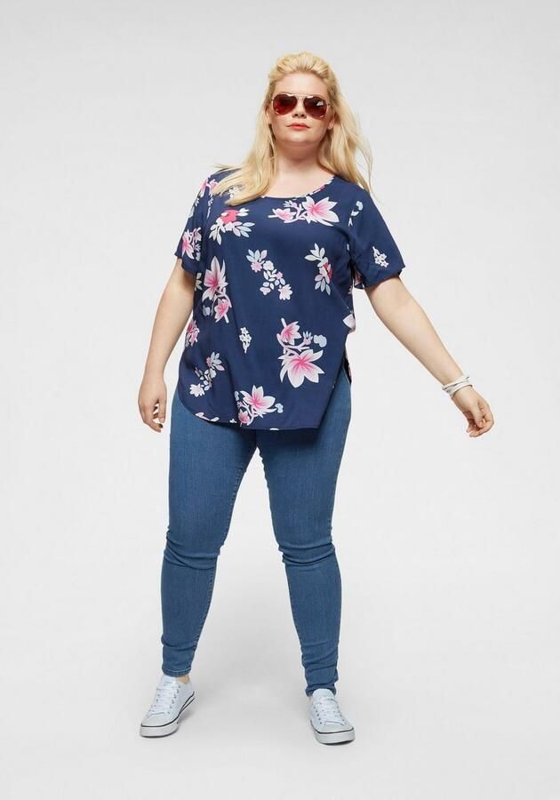ONLY CARMAKOMA PLUS SIZE skinny fit jeans met push-up-effect model 'Thunder Push' - Foto 7