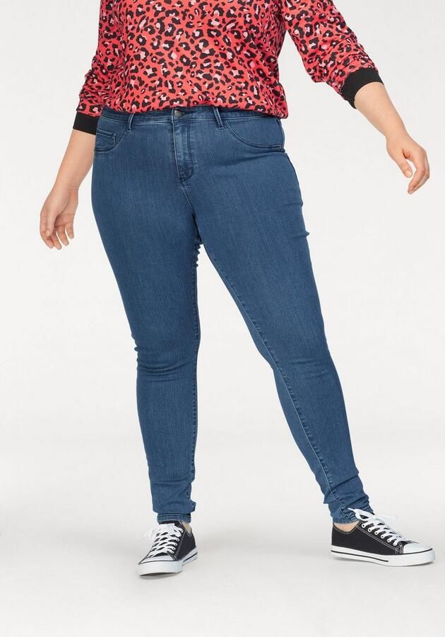ONLY CARMAKOMA PLUS SIZE skinny fit jeans met push-up-effect model 'Thunder Push' - Foto 9