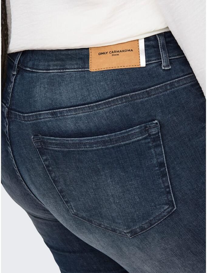 ONLY CARMAKOMA Skinny fit jeans CARWILLY REG SK ANK RW REA422 NOOS - Foto 4