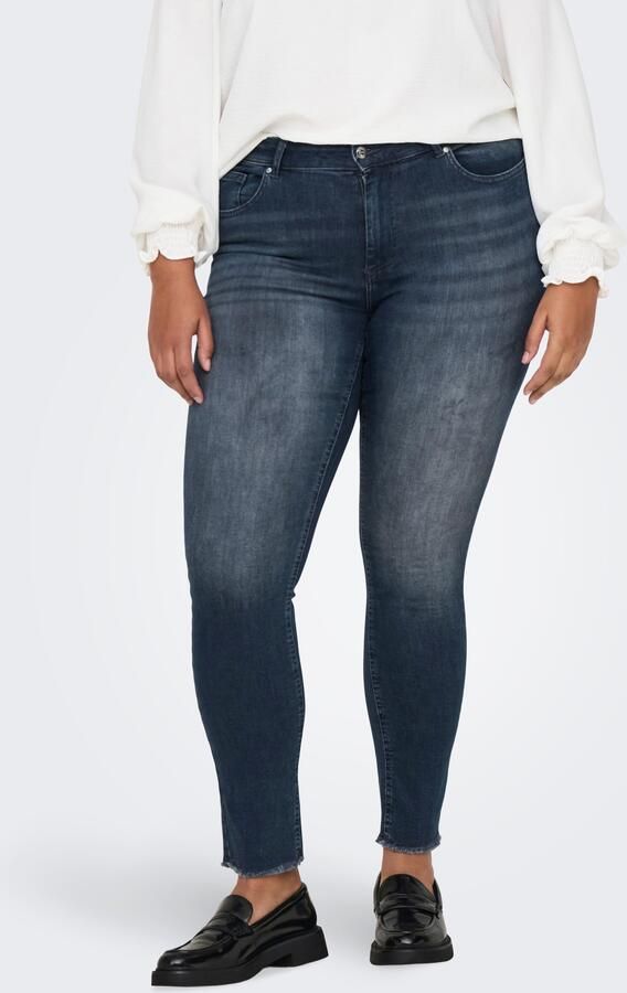 ONLY CARMAKOMA Skinny fit jeans CARWILLY REG SK ANK RW REA422 NOOS - Foto 6