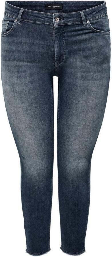 ONLY CARMAKOMA Skinny fit jeans CARWILLY REG SK ANK RW REA422 NOOS - Foto 8