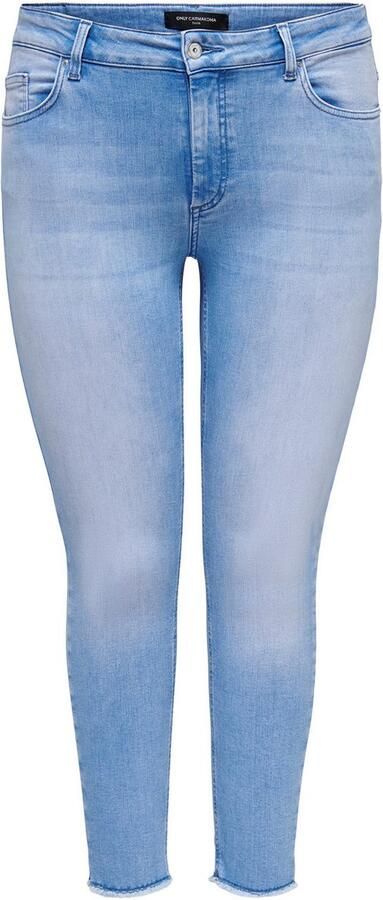 ONLY CARMAKOMA Skinny fit jeans CARWILLY REG SK ANK RW REA4348 - Foto 6