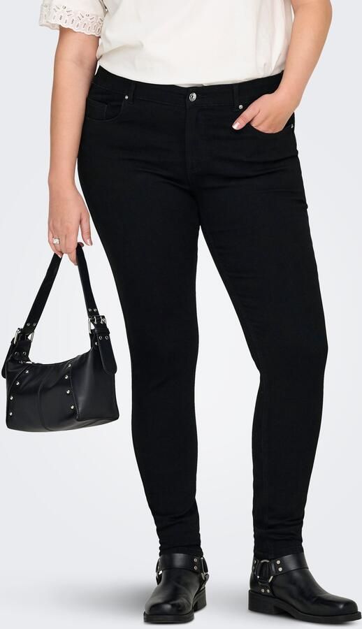 ONLY CARMAKOMA Skinny fit jeans CARWILLY REG SKINNY JEANS DNM PIM2343 - Foto 9