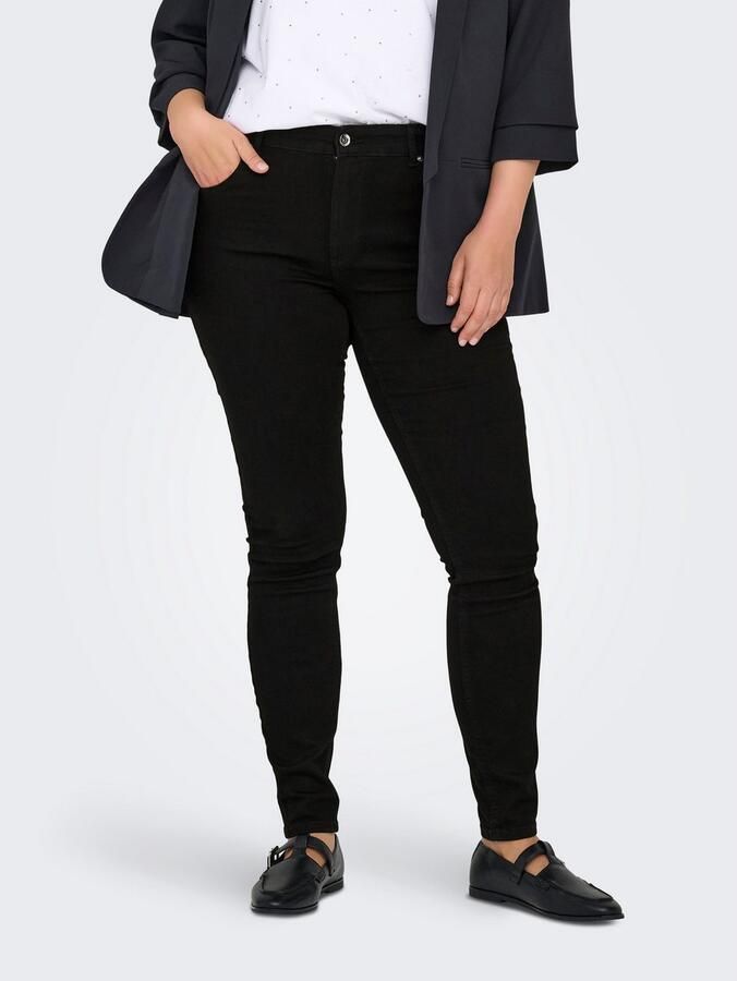 ONLY CARMAKOMA Skinny fit jeans CARWILLY REG SKINNY JEANS DNM PIM2343 - Foto 6