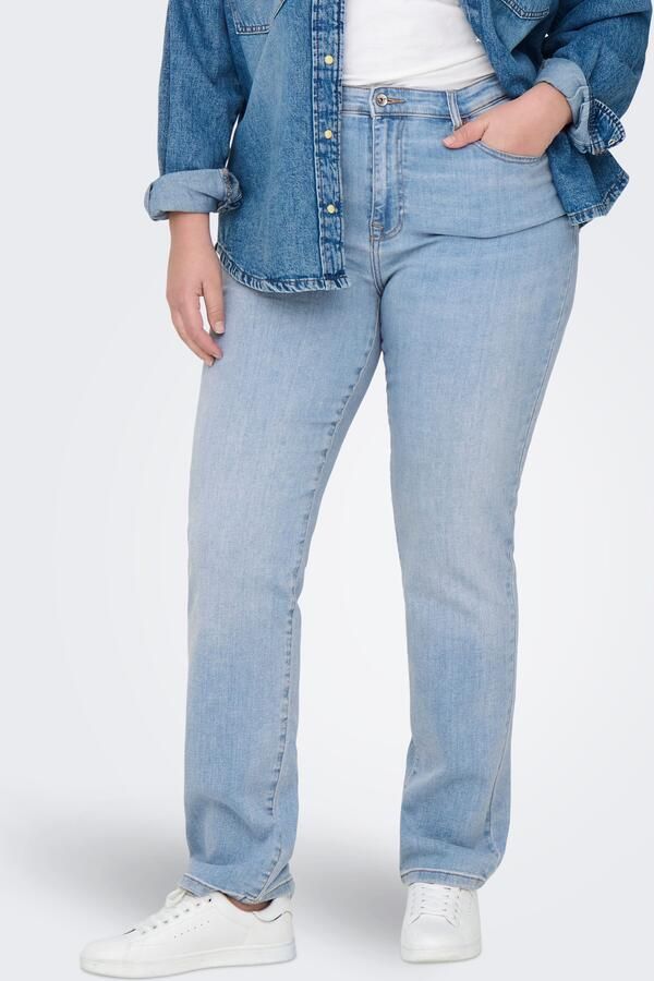 ONLY CARMAKOMA Slim fit jeans CARSUI MID SLIM DNM REA286 NOOS - Foto 7