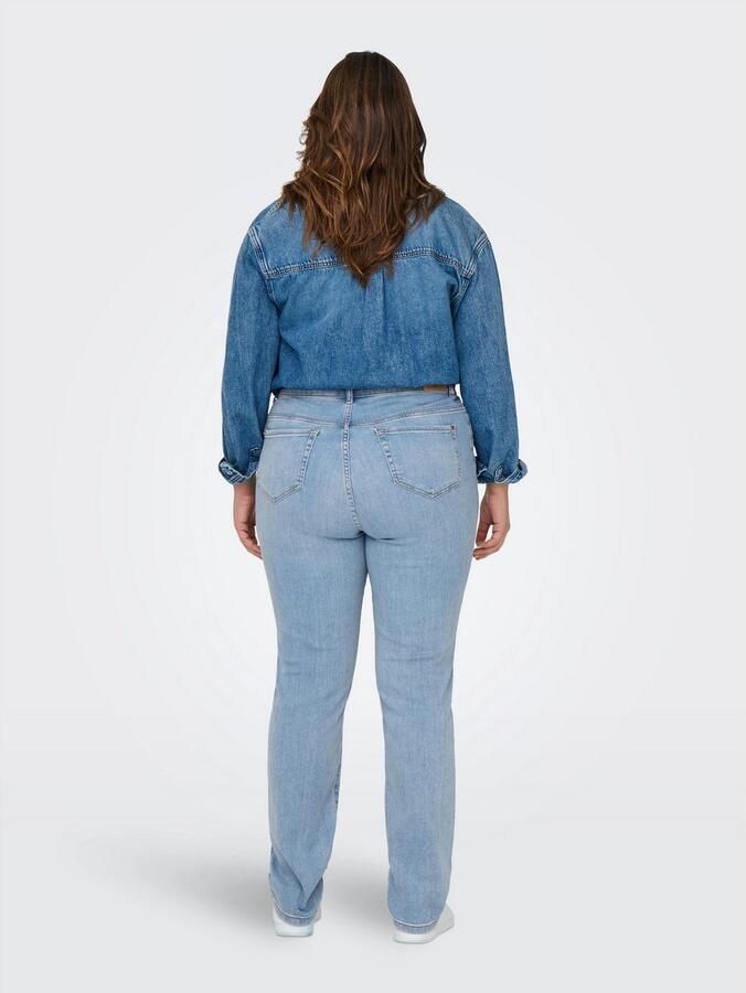 ONLY CARMAKOMA Slim fit jeans CARSUI MID SLIM DNM REA286 NOOS - Foto 4