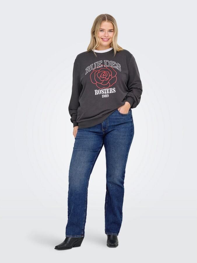 ONLY CARMAKOMA Straight jeans CARCRUZ EX HW STRAIGHT DNM PIMBOX BF - Foto 3