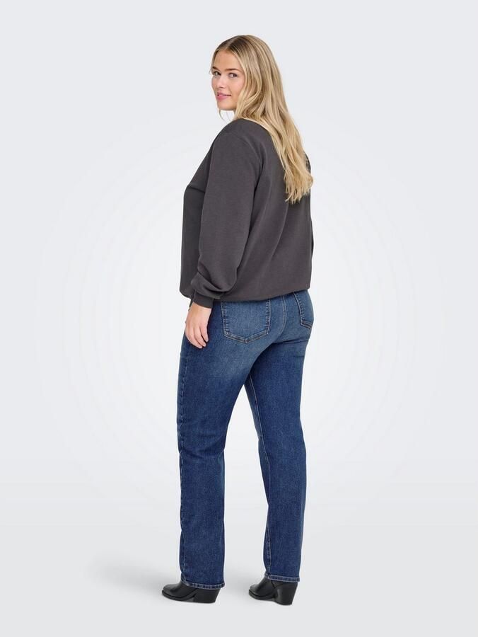 ONLY CARMAKOMA Straight jeans CARCRUZ EX HW STRAIGHT DNM PIMBOX BF - Foto 4