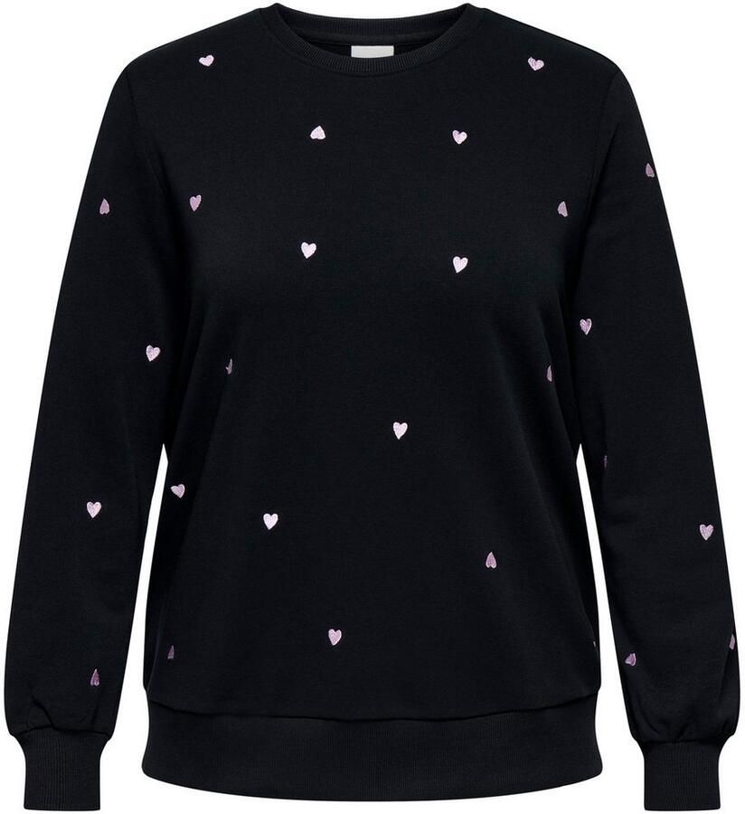 ONLY CARMAKOMA Sweatshirt CARMIA LS O-NECK SWEAT JRS