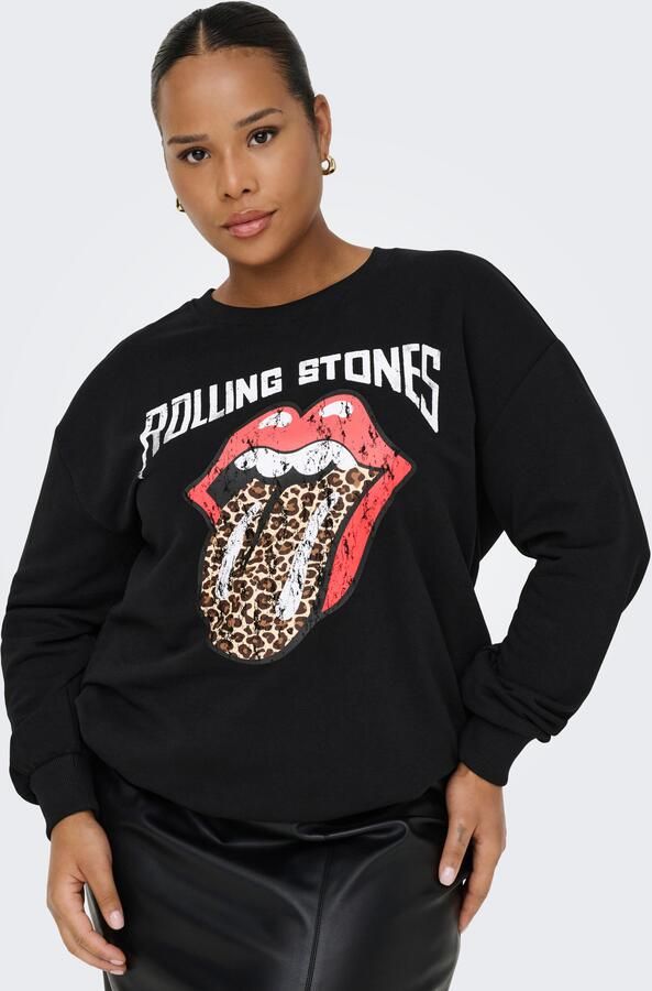 ONLY CARMAKOMA Sweatshirt CARROLLI L S O-NECK SWEAT LC JRS - Foto 6