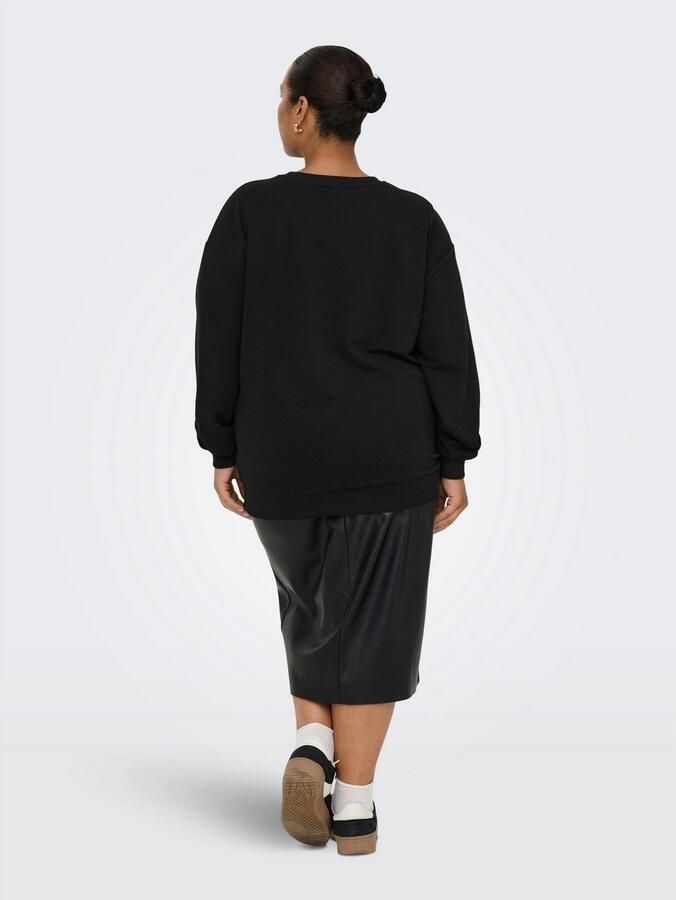 ONLY CARMAKOMA Sweatshirt CARROLLI L S O-NECK SWEAT LC JRS - Foto 5