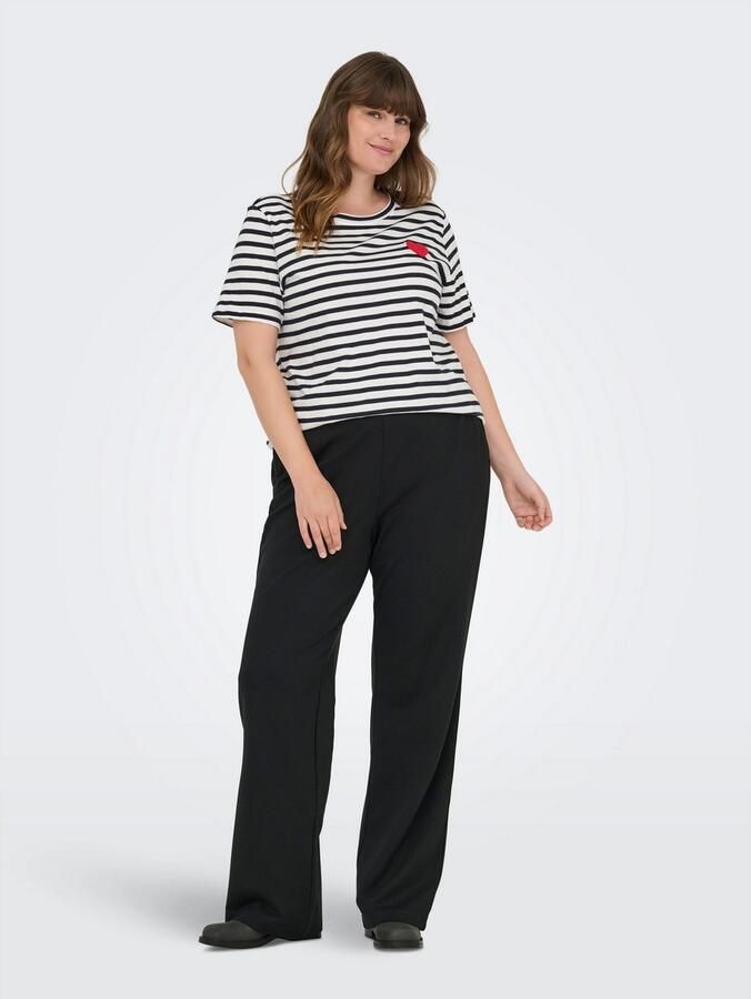 ONLY CARMAKOMA T-shirt CARKIKO LIFE S S O-NECK TERRY TOP JRS - Foto 3