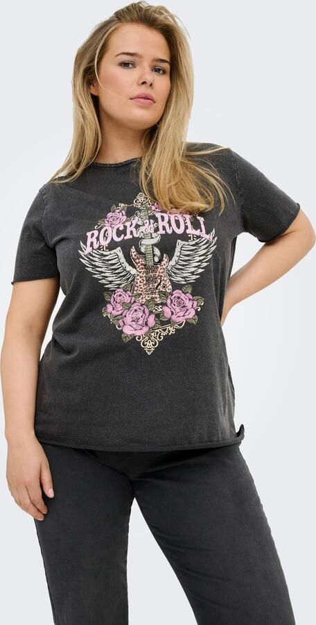 ONLY CARMAKOMA T-shirt CARLUCY LIFE REG S S TOP JRS NOOS - Foto 8