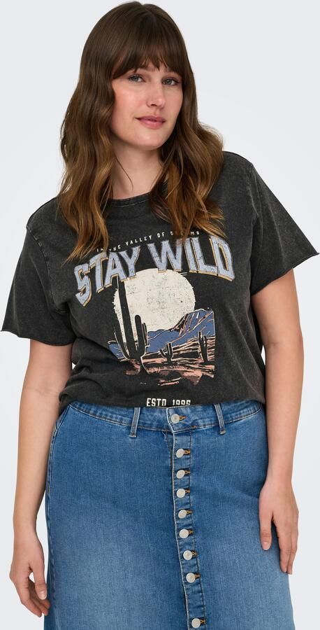 ONLY CARMAKOMA T-shirt CARLUCY LIFE REG S S TOP JRS NOOS - Foto 6