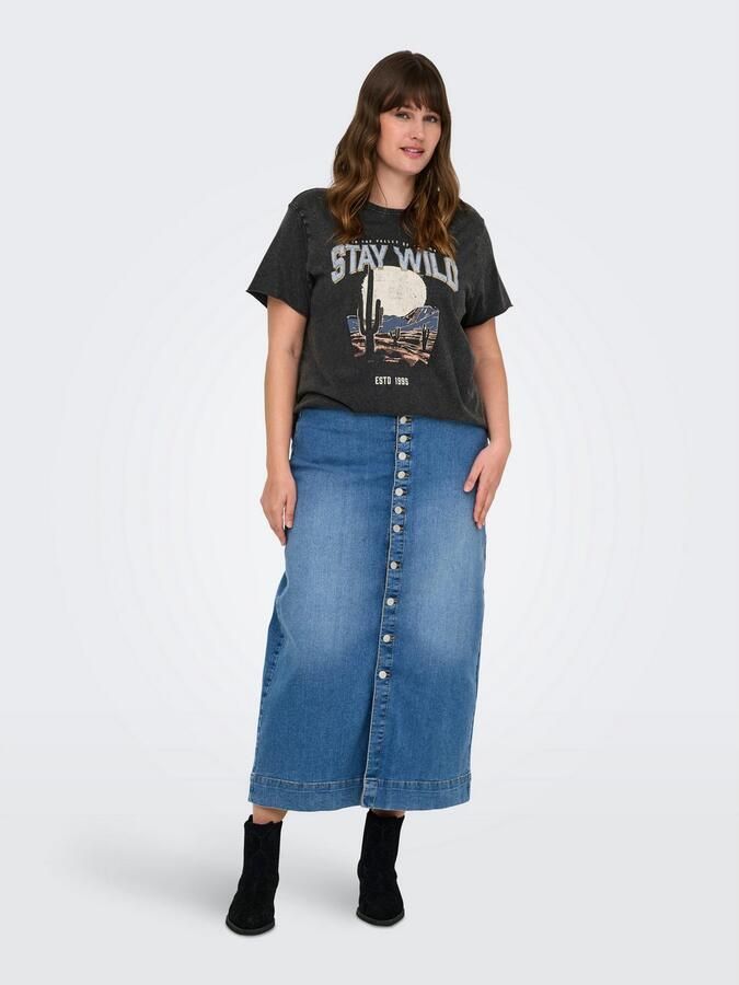 ONLY CARMAKOMA T-shirt CARLUCY LIFE REG S S TOP JRS NOOS - Foto 4