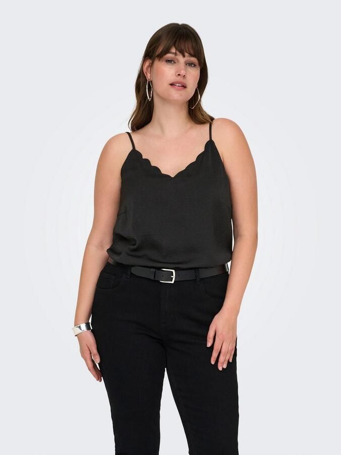 ONLY CARMAKOMA Top CARDEBBIE SINGLET WVN NOOS - Foto 2