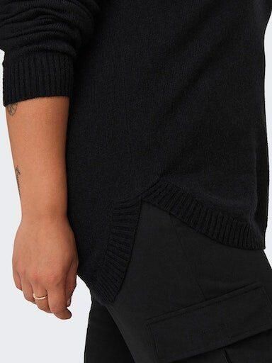 ONLY CARMAKOMA Trui met V-hals CARMARGARETA LS PULLOVER KNT NOOS - Foto 4
