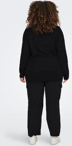 ONLY CARMAKOMA Trui met V-hals CARMARGARETA LS PULLOVER KNT NOOS - Foto 6
