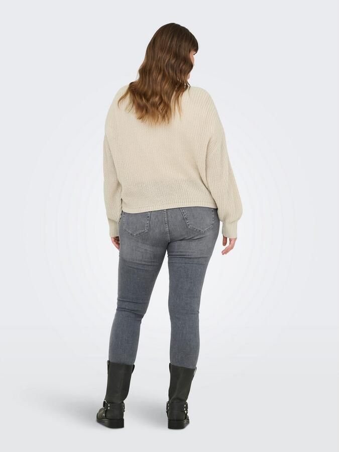 ONLY CARMAKOMA Vest CARCAROL NICE L S CARDIGAN KNT NOOS - Foto 5