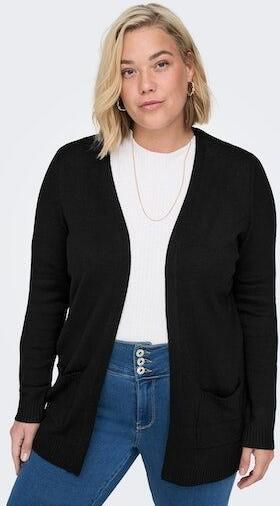 ONLY CARMAKOMA PLUS SIZE gebreid jack in gemêleerde look - Foto 6