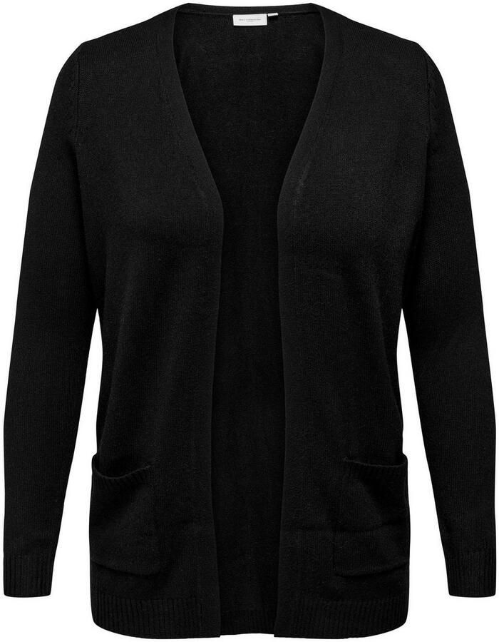 ONLY CARMAKOMA PLUS SIZE gebreid jack in gemêleerde look - Foto 4