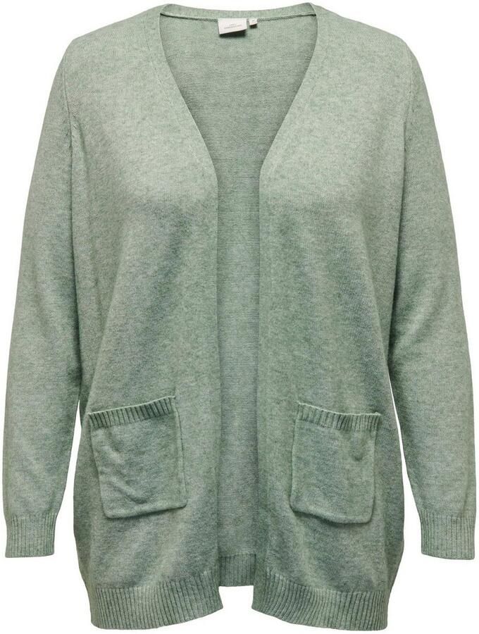 ONLY CARMAKOMA Vest CARESLY L S OPEN CARDIGAN NOOS KNT - Foto 2