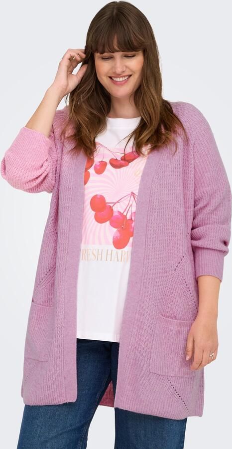 ONLY CARMAKOMA Vest CARWHITNEY LS CARDIGAN KNIT - Foto 6