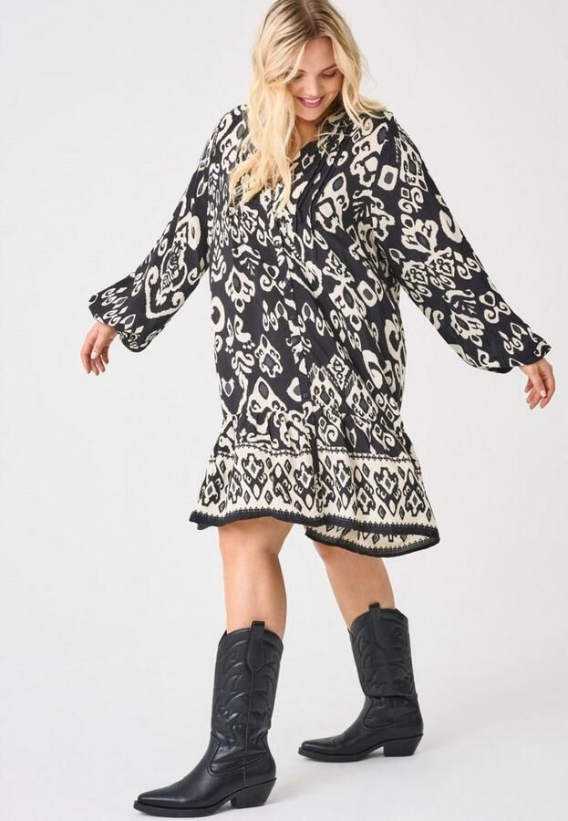 ONLY CARMAKOMA Zomerjurk CARAJA LS DRESS WVN NOOS - Foto 4