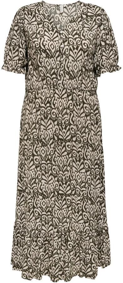 ONLY CARMAKOMA Zomerjurk CARCHIANTI S S CALF DRESS WVN NOOS - Foto 5