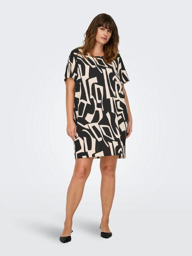 ONLY CARMAKOMA Zomerjurk CARLUX SS TUNIC DRESS WVN NOOS - Foto 3