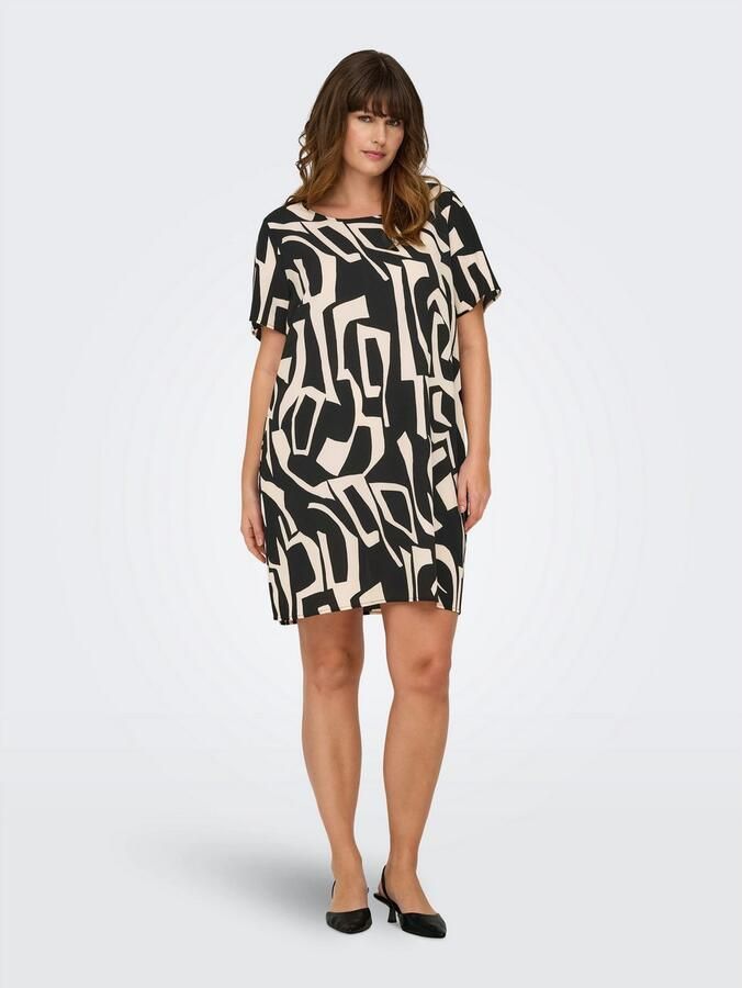 ONLY CARMAKOMA Zomerjurk CARLUX SS TUNIC DRESS WVN NOOS - Foto 4