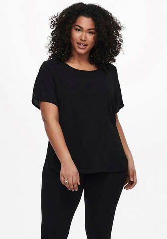 ONLY CARMAKOMA Shirtblouse CARVICA met ronde halslijn