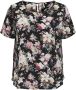 ONLY CARMAKOMA PLUS SIZE blouseshirt met bloemenmotief model 'Carvica' - Thumbnail 3