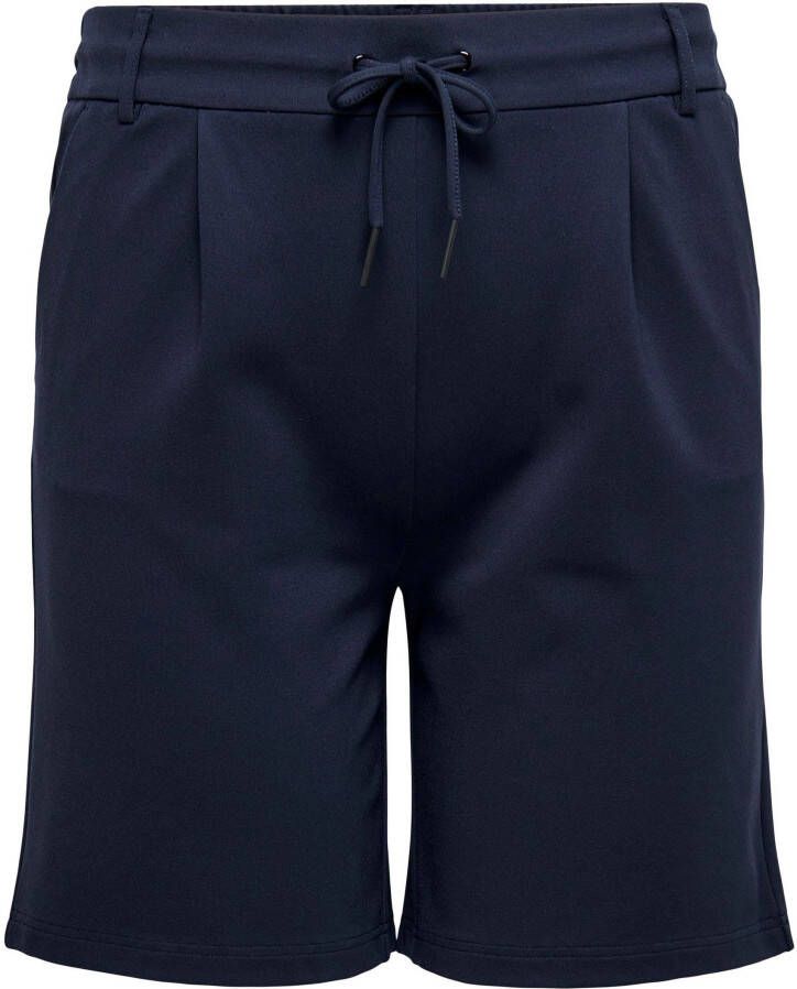 Only Carmakoma Casual Shorts Blauw Dames