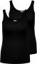 ONLY CARMAKOMA Tanktop CARTIME TANK TOP 2 PACK (set 2-delig) - Thumbnail 1
