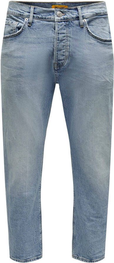 Only & Sons Onlyensons Onsavi Comfort L. Blue 4934 Jeans N Blauw Heren