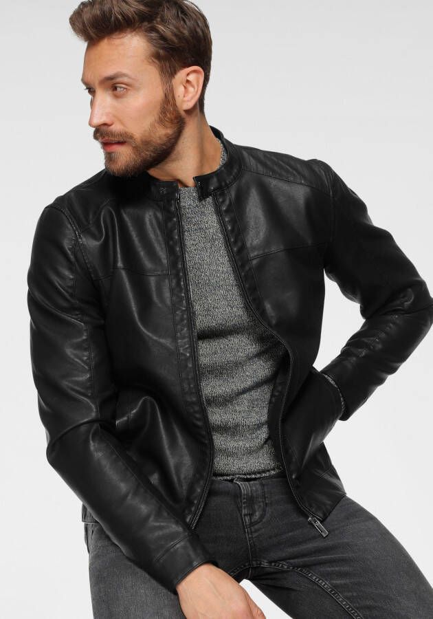 Only & Sons Leren Jas Only & Sons ONSMIKE