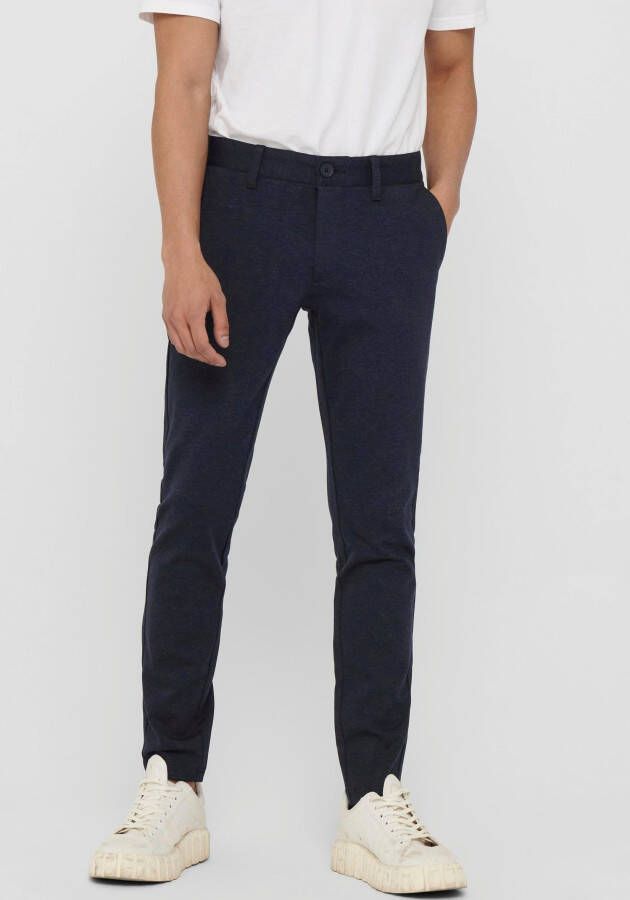 ONLY & SONS Chino met gesloten achterzakken