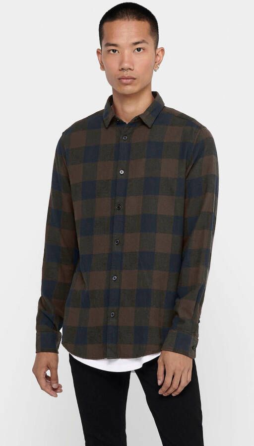 ONLY & SONS Geruit overhemd GUDMUND LS CHECKED SHIRT