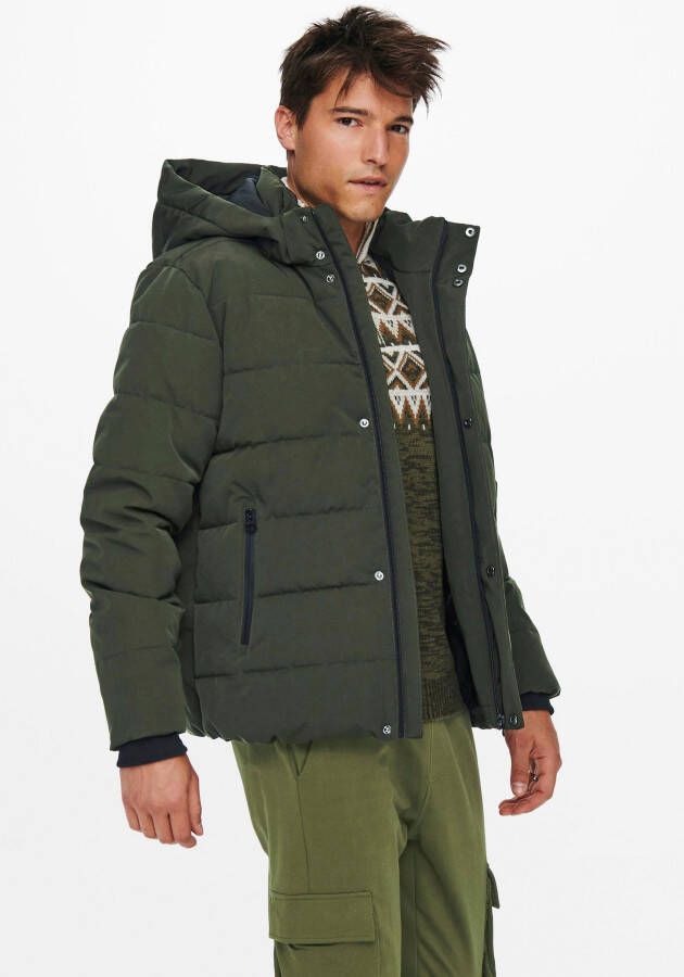ONLY & SONS Gewatteerde jas ONSCAYSON PUFFA OTW NOOS - Foto 9